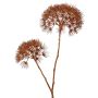Konstgjord björnklöv-gren OTRIS, koppar, 95cm, Ø15-20cm