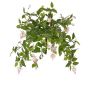 Konstgjord fuchsia KROUSIA, med stödpinne, vit-cerise, 30cm, Ø5cm