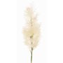 Dekorativ kvist av perukbuske RADERAS med blommor, krämfärgad, 70cm, Ø10cm