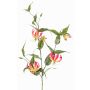 Konstgjord krans KINTARO, cerise-gul, 120cm