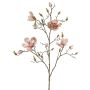 Konstgjord sammetmagnoliagren JACKA, rosa, 105cm