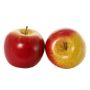 Dekorationsäpple ADALBERO, röd-gul, Ø8cm