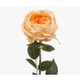 Konstblomma ros THYRI, persika, 65cm, Ø10cm