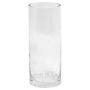 Glasvas, cylindrisk, SANSA OCEAN, klar, 20cm, Ø8cm