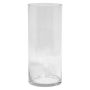 Glasvas, cylindrisk, SANSA OCEAN, klar, 35cm, Ø15cm