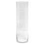 Glasvas, cylindrisk, SANSA OCEAN, klar, 50cm, Ø15cm