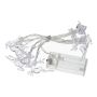 Ljusslinga CASSATA med 10 LED-renar, batteri, 90cm