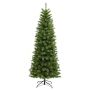 Smal konstgjord julgran VERMONT SPEED, frostad, 210cm, Ø90cm