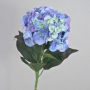Konstgjord hortensia ANGELINA, blå-violett, 70cm, Ø23cm