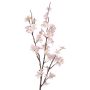 Konstgjord äppelblomskvist LOUISA med blommor, rosa-vit-grön, 80cm, Ø3-4cm