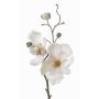 Konstgjord magnoliagren MALBINE, vit, 50cm, Ø7-10cm