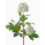 Konstgjord snöbollsblomma JOTTI, vit, 40cm, Ø2-8cm