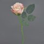 Konstgjord ros ELLI, rosa, 30cm, Ø6,5cm