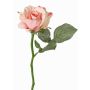 Konstgjord ros ELLI, rosa, 30cm, Ø6,5cm