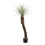 Plastpalm Yucca CLATA, grågrön, 120cm
