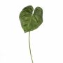 Konstblad Anthurium LUVINA, grönt, 65cm