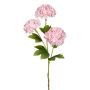 Konstgjord snöbollsgren SKORNE, rosa, 60cm