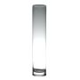 Cylindrisk glasvas SANSA EARTH, transparent, 30cm, Ø6cm