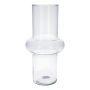 Blomvas ELSABEA, glas, återvunnet, klart, 31cm, Ø15,1cm