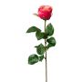 Dekorativ ros NORLAN, cerise-persik, 70cm, Ø8cm