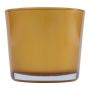 Glasöverkruka ALENA METALLIC, guldmetallic, 11cm, Ø11,5cm