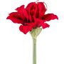 Plastblomma amaryllis LIKONE, röd, 50cm