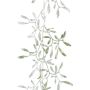 Konstgjord mistelgirland FIMPRO, frukter, frusen, vitgrön, 105cm