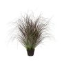 Konstgräs pennisetum PONZA i dekorativ kruka, frusen, vit-grön, 95cm