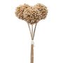 Konstgjord Allium-bukett DUNZA, guldmetallic, 26cm