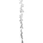 Konstgjord girland Smilax ROVIER, metallic-silver, 165cm