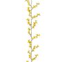 Konstblommigirland forsythia GLIP, gul, 165cm