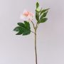Konstgjord pion FYRFAR, öppen, ljusrosa, 60cm