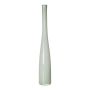Smal glasflaskvas NASTASYA, vit, 60cm, Ø10cm