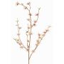 Konstgjord trollhasselgren XYLA, blommor, krämröd, 120cm, Ø5cm