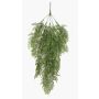 Konstväxt kvinnohårsormbunke SLORME, stödpinne, crossdoor, svårantändlig, grön, 80cm