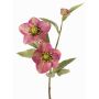 Konstgjord gren av julros SUNMYN, mauve, 55cm, Ø8-10cm