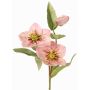 Konstgjord gren av julros SUNMYN, rosa, 55cm, Ø8-10cm