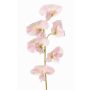 Konstgjord blomma Lathyrus WAHNY, ljusrosa-grön-vit, 45cm, Ø5,5cm