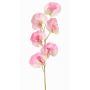 Konstgjord blomma Lathyrus WAHNY, rosa-vit-grön, 45cm, Ø5,5cm