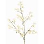 Konstgjord gren med stenbrytare PALSIMA med blommor, gul-vit, 75cm