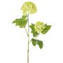 Konstgjord kvist av snöboll FINDALS, ljusgrön, 60cm, Ø6-9cm