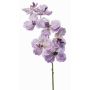Konstgjord kvist Vanda-orkidé LODON, ljuslila-vit, 70cm, Ø9-12cm