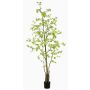 Konstträd med nasturtium SULLA, konststam, grön, 245cm