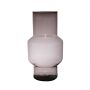 Blomvas FORTUNATO i glas, återvunnet, violett-klar, 35cm, Ø19cm