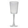 Stort stjälkglas KERRIN på fot, med bubblor, klart, 45cm, Ø17cm