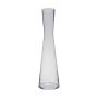 Smal golvvase SYRMA i glas, transparent, 50cm, Ø12cm