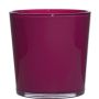 Glasöverkruka ALENA, magenta, 19cm, Ø19cm