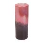 Glasvas PEPA, flerfärgad rosa-klar, 24,5cm, Ø11,5cm