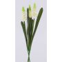 Konstgjorda druvhyacinter i bukett NESANET, vita, 20cm