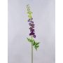Konstgjord blomma, riddarsporre RADUNIA, mörklila, 110cm, Ø2,5-7cm
